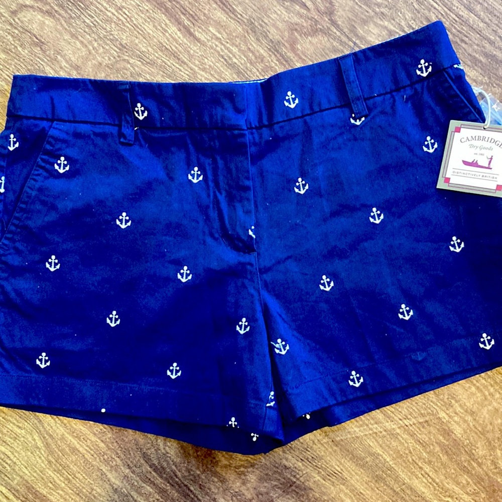 Shorts Sz 8 navy blue